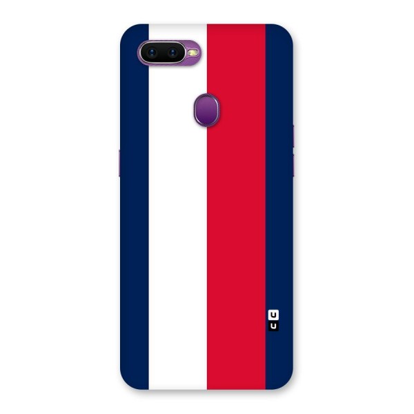 Electric Colors Stripe Back Case for Oppo F9