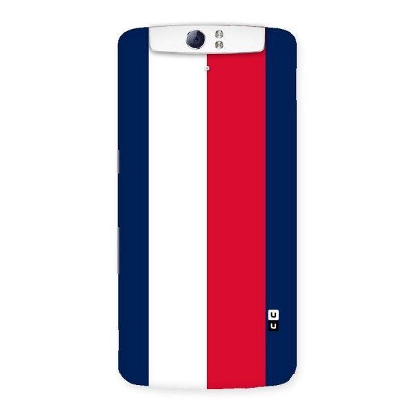 Electric Colors Stripe Back Case for Oppo N1