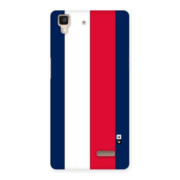 Electric Colors Stripe Back Case for Oppo R7