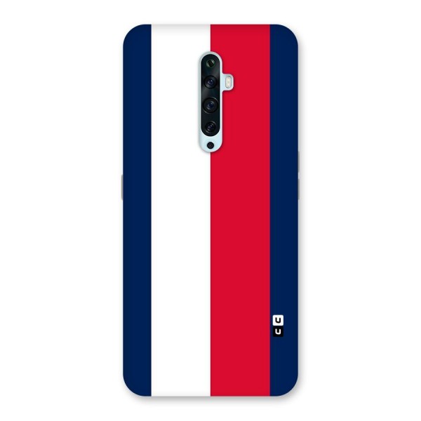 Electric Colors Stripe Back Case for Oppo Reno2 F