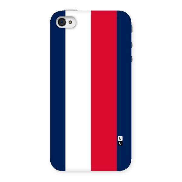 Electric Colors Stripe Back Case for iPhone 4 4s