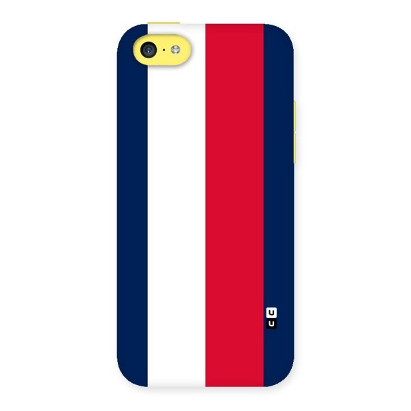 Electric Colors Stripe Back Case for iPhone 5C
