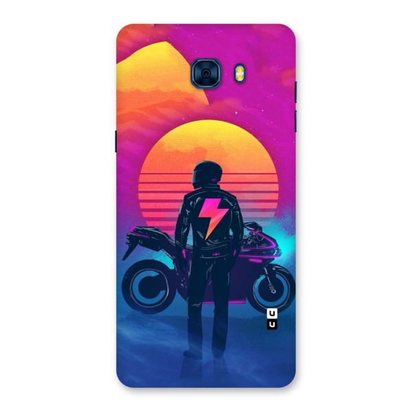 Electric Ride Back Case for Galaxy C7 Pro