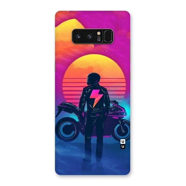 Electric Ride Back Case for Galaxy Note 8