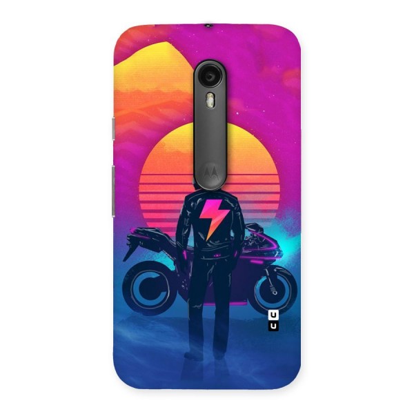 Electric Ride Back Case for Moto G3