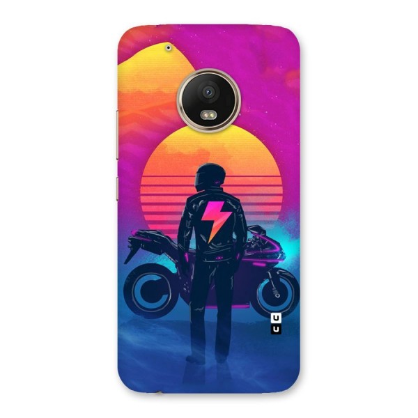 Electric Ride Back Case for Moto G5 Plus