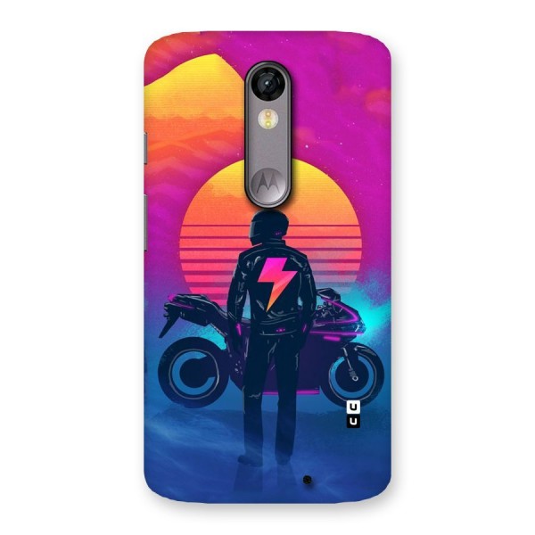 Electric Ride Back Case for Moto X Force