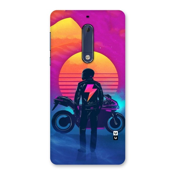 Electric Ride Back Case for Nokia 5