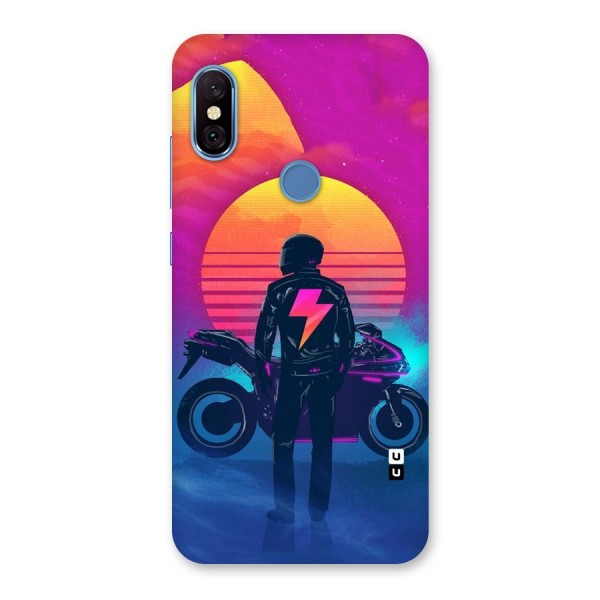 Electric Ride Back Case for Redmi Note 6 Pro
