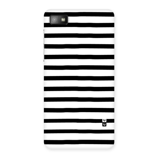 Elegant Basic Stripes Back Case for Blackberry Z10