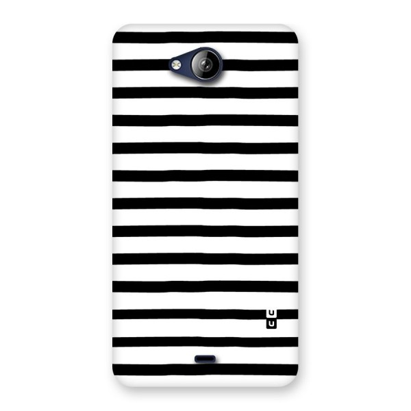 Elegant Basic Stripes Back Case for Canvas Play Q355