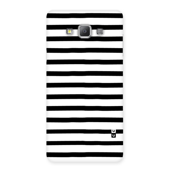 Elegant Basic Stripes Back Case for Galaxy A7