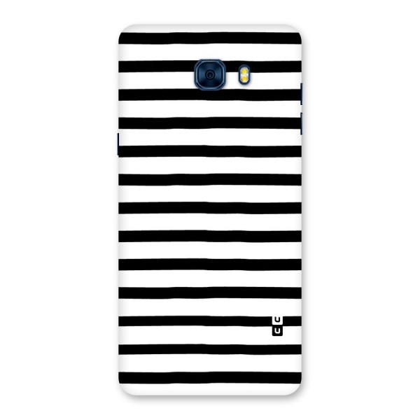 Elegant Basic Stripes Back Case for Galaxy C7 Pro