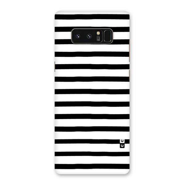 Elegant Basic Stripes Back Case for Galaxy Note 8