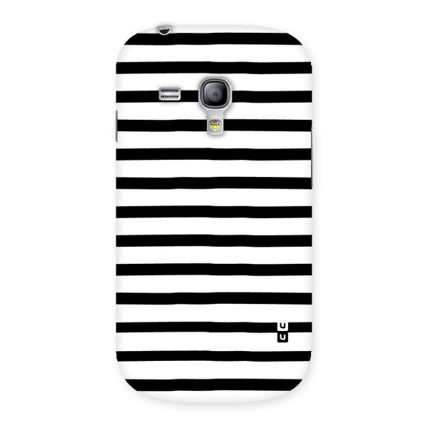 Elegant Basic Stripes Back Case for Galaxy S3 Mini