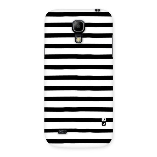 Elegant Basic Stripes Back Case for Galaxy S4 Mini