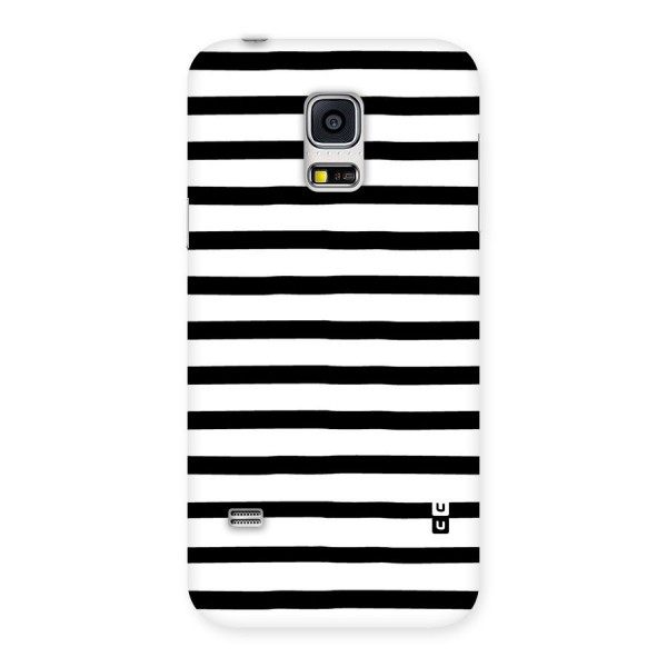 Elegant Basic Stripes Back Case for Galaxy S5 Mini