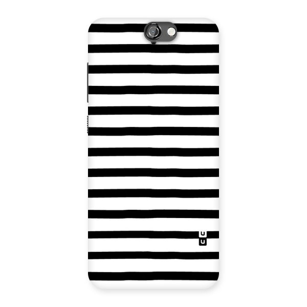 Elegant Basic Stripes Back Case for HTC One A9