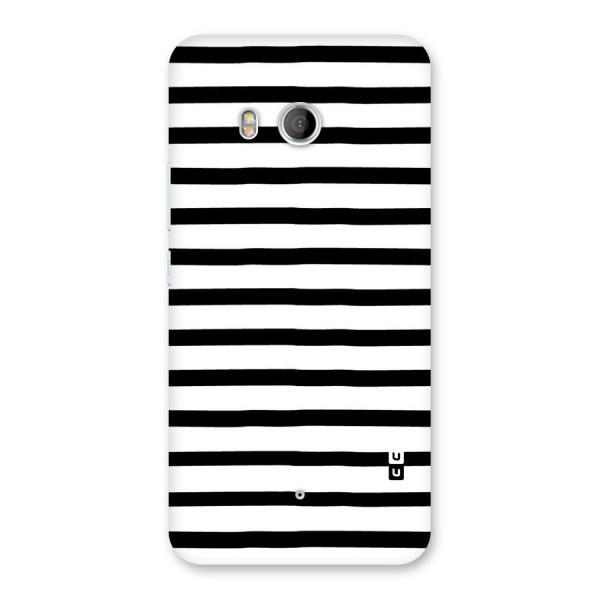 Elegant Basic Stripes Back Case for HTC U11