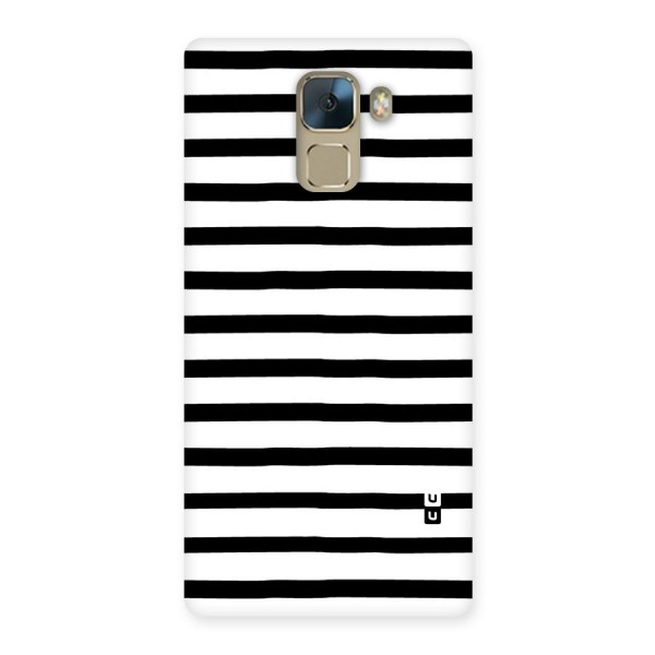 Elegant Basic Stripes Back Case for Huawei Honor 7