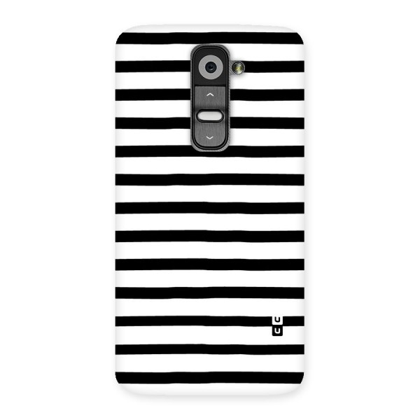 Elegant Basic Stripes Back Case for LG G2