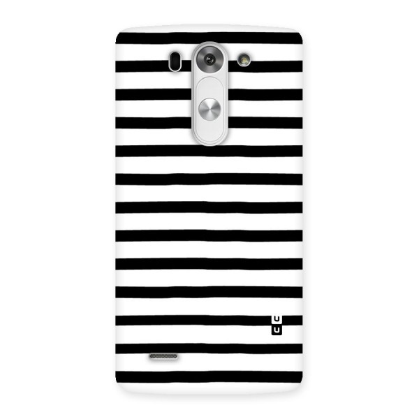 Elegant Basic Stripes Back Case for LG G3 Beat