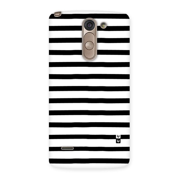 Elegant Basic Stripes Back Case for LG G3 Stylus