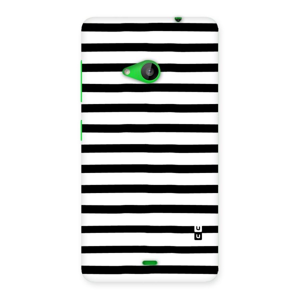 Elegant Basic Stripes Back Case for Lumia 535