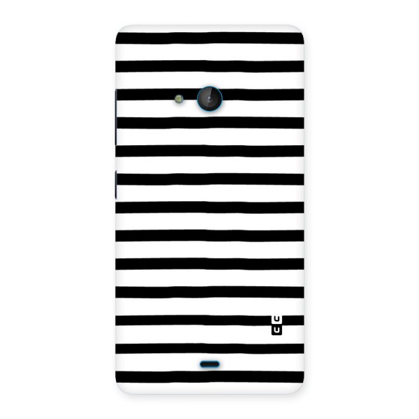 Elegant Basic Stripes Back Case for Lumia 540