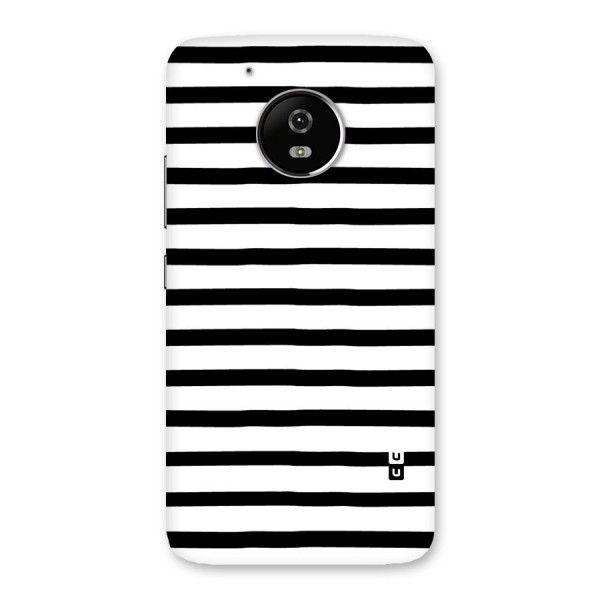 Elegant Basic Stripes Back Case for Moto G5