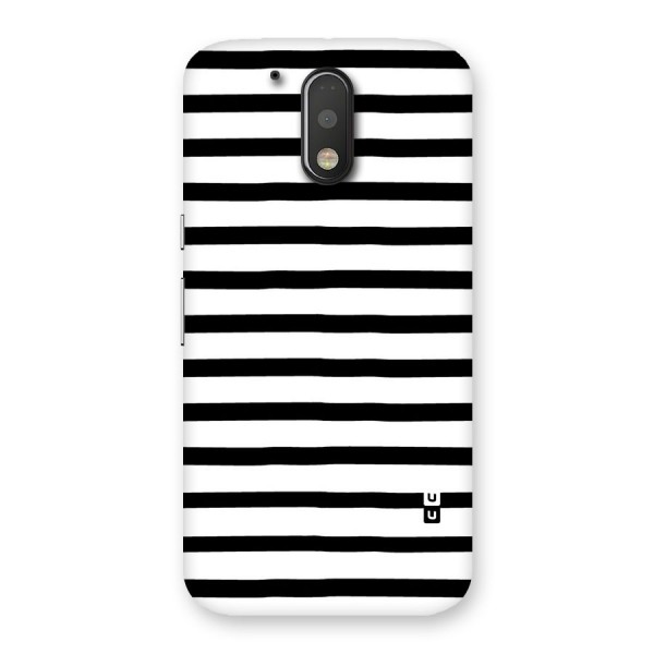 Elegant Basic Stripes Back Case for Motorola Moto G4