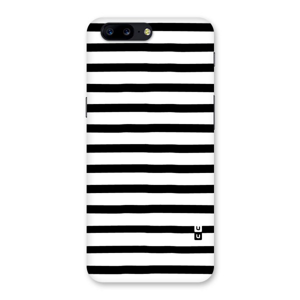 Elegant Basic Stripes Back Case for OnePlus 5