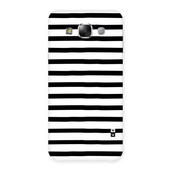 Elegant Basic Stripes Back Case for Samsung Galaxy E5