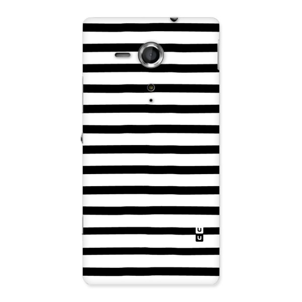 Elegant Basic Stripes Back Case for Sony Xperia SP