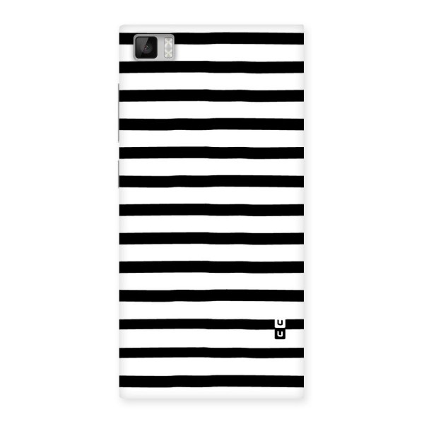 Elegant Basic Stripes Back Case for Xiaomi Mi3
