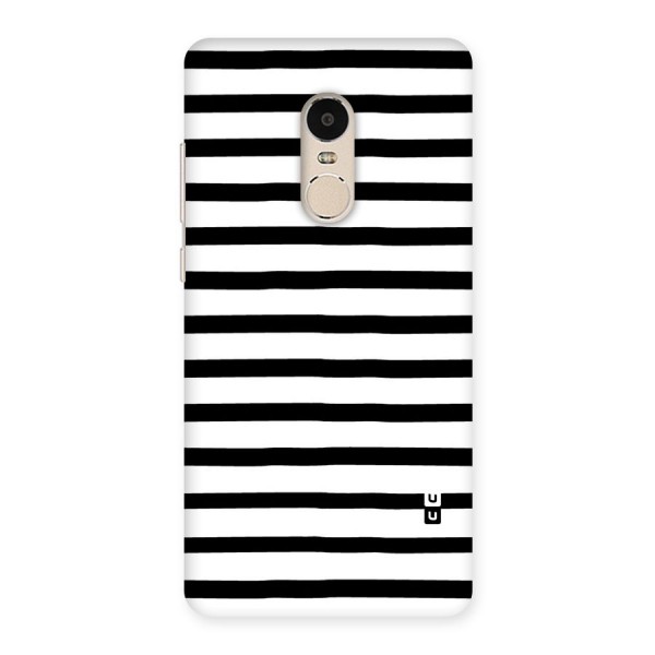 Elegant Basic Stripes Back Case for Xiaomi Redmi Note 4