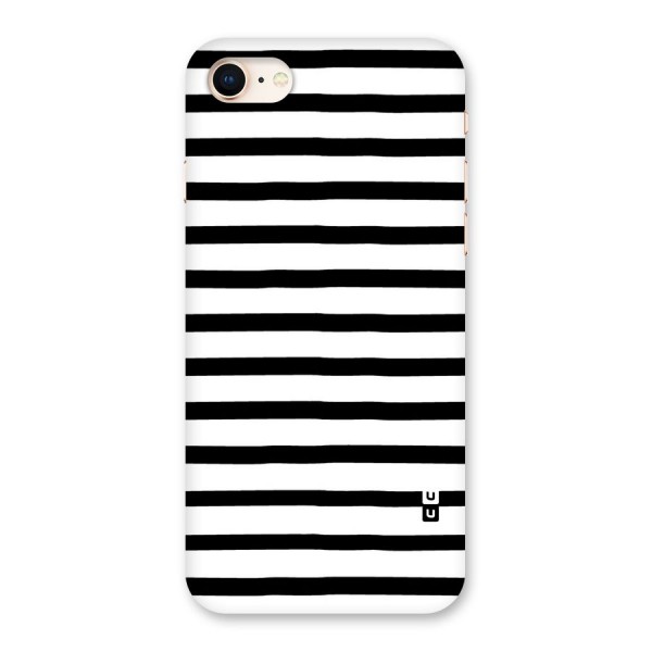 Elegant Basic Stripes Back Case for iPhone 8