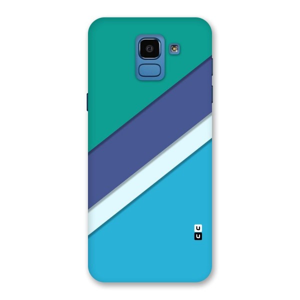 Elegant Colored Stripes Back Case for Galaxy On6