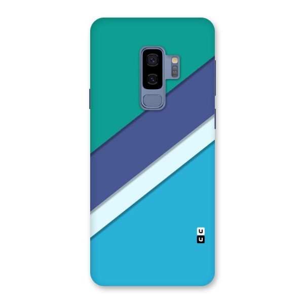 Elegant Colored Stripes Back Case for Galaxy S9 Plus