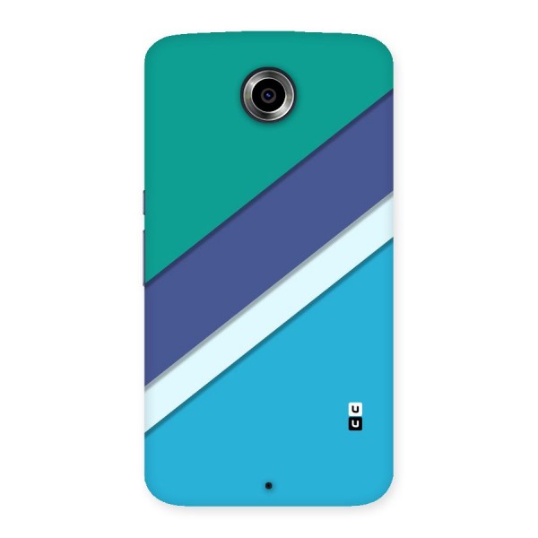 Elegant Colored Stripes Back Case for Nexsus 6