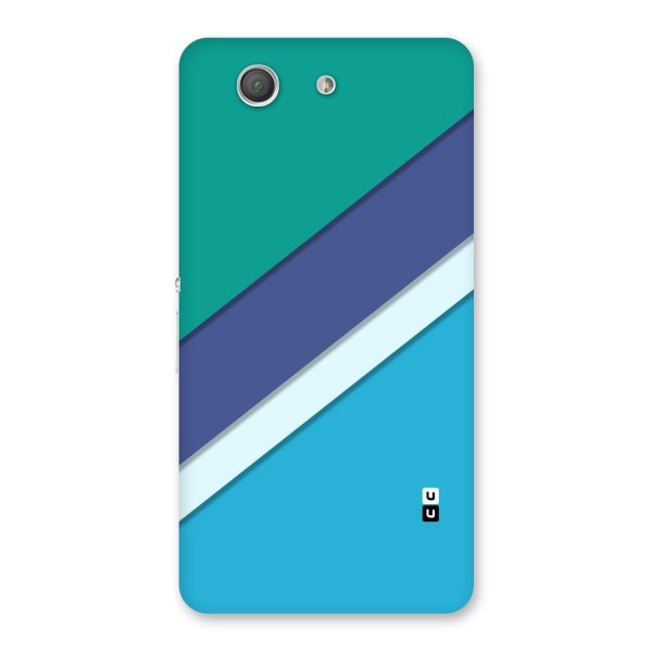 Elegant Colored Stripes Back Case for Xperia Z3 Compact