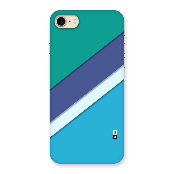 Elegant Colored Stripes Back Case for iPhone 7