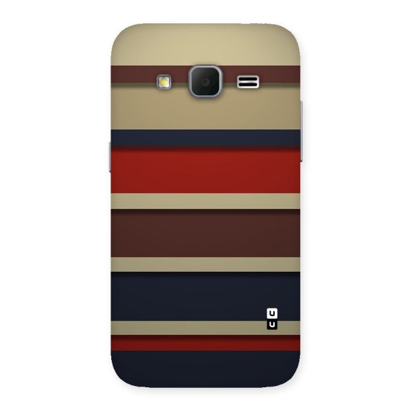 Elegant Stripes Pattern Back Case for Galaxy Core Prime
