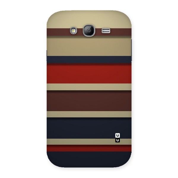 Elegant Stripes Pattern Back Case for Galaxy Grand Neo Plus