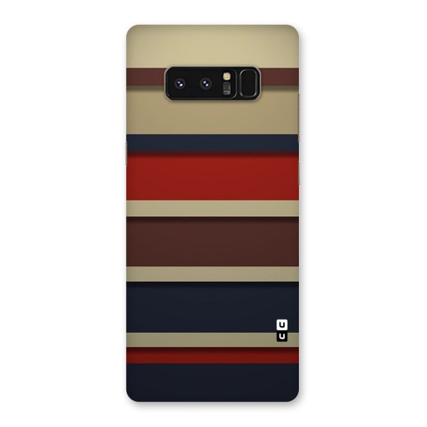 Elegant Stripes Pattern Back Case for Galaxy Note 8