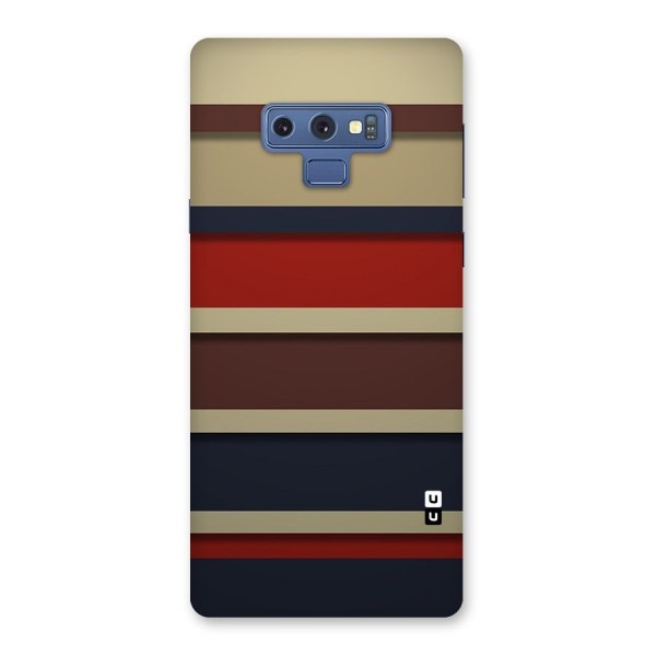 Elegant Stripes Pattern Back Case for Galaxy Note 9
