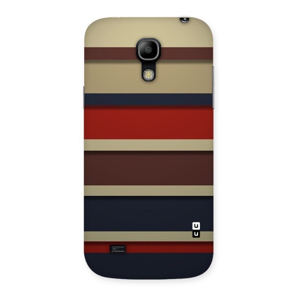 Elegant Stripes Pattern Back Case for Galaxy S4 Mini
