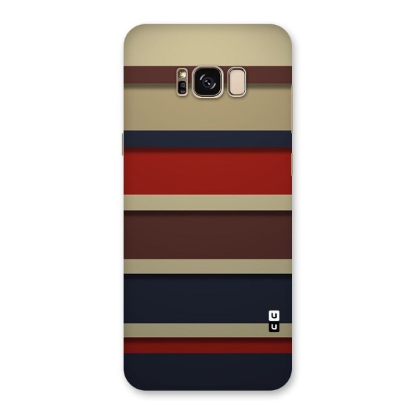 Elegant Stripes Pattern Back Case for Galaxy S8 Plus
