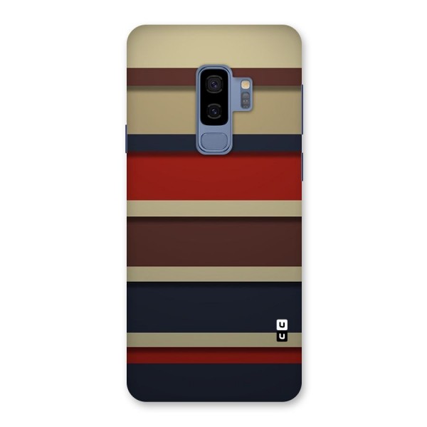 Elegant Stripes Pattern Back Case for Galaxy S9 Plus