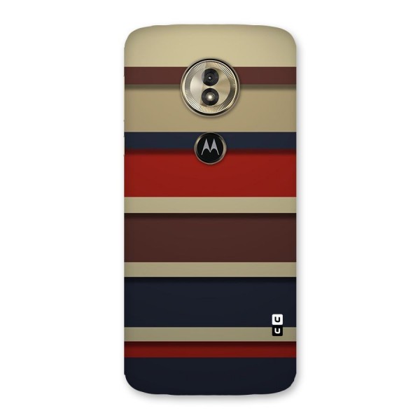Elegant Stripes Pattern Back Case for Moto G6 Play